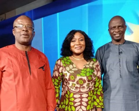 Media practitioners at Channels TV Sunrise Daily
