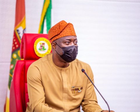 Oyo state governor Seyi Makinde