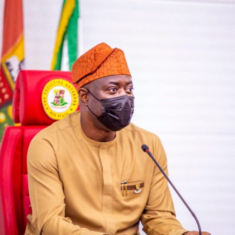Oyo state governor Seyi Makinde