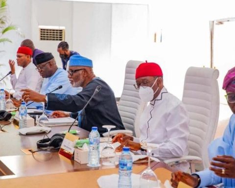 Southern Governors meeting in Lagos State