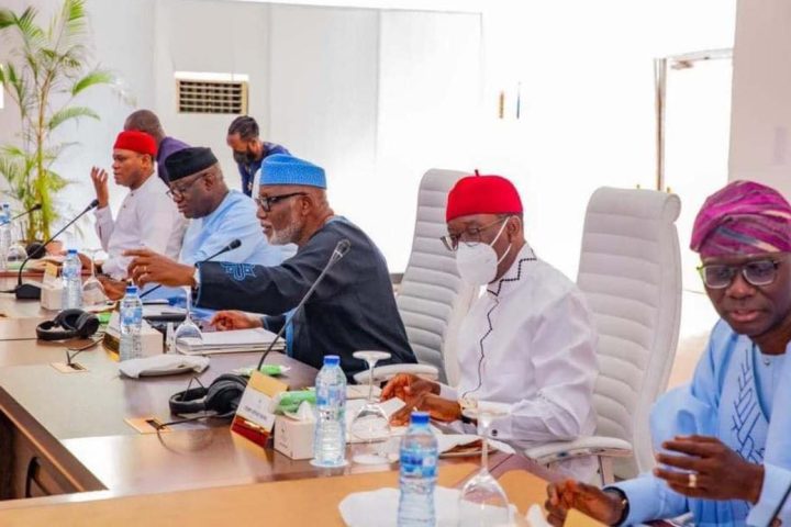 Southern Governors meeting in Lagos State