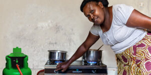 Clean cooking gas