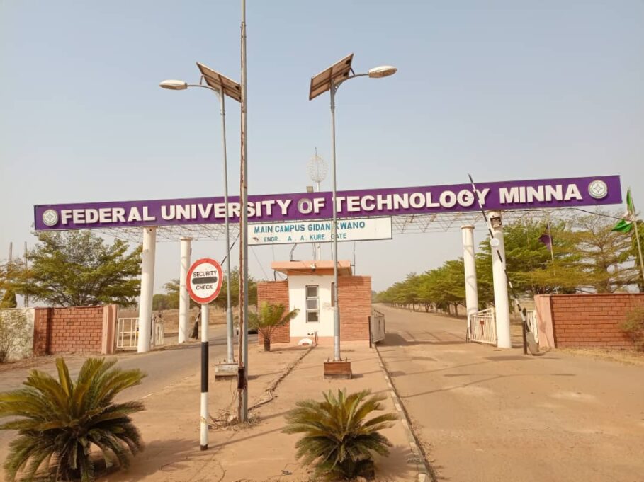 FUTMinna entrance gate