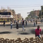 Protesters took to the streets in Khartoum in a show of defiance against the coup OMER ERDEM/GETTY IMAGES