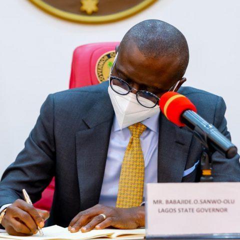 GOVERNOR SANWO-OLU presents 2022 budget