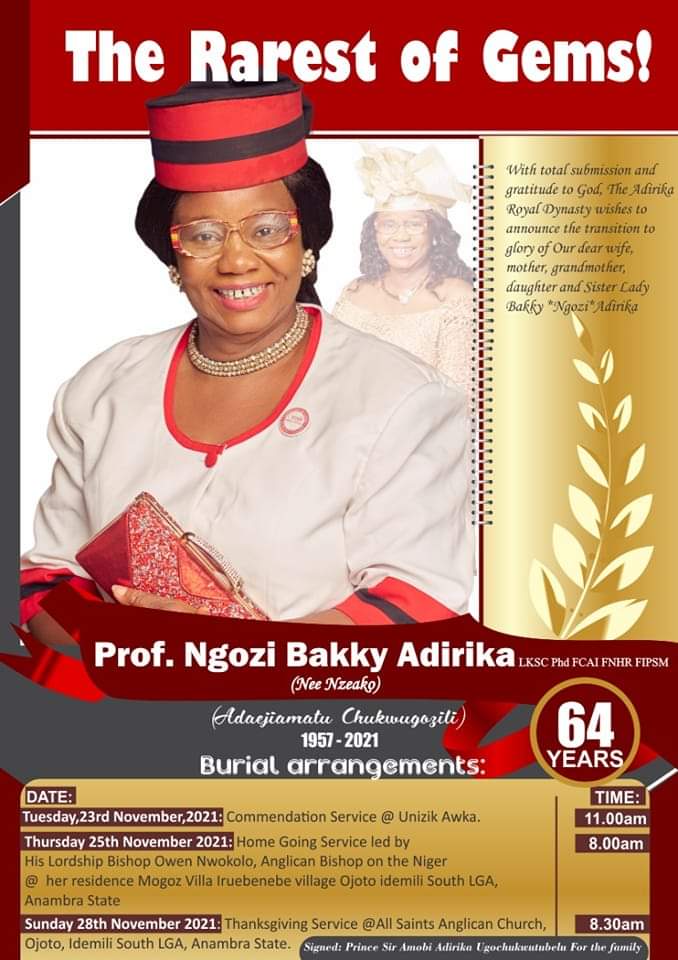 Prof. Ngozi Adirika
