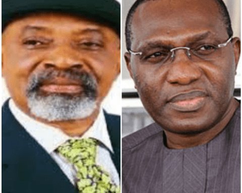 Dr Chris Ngige and Sen. Andy Uba