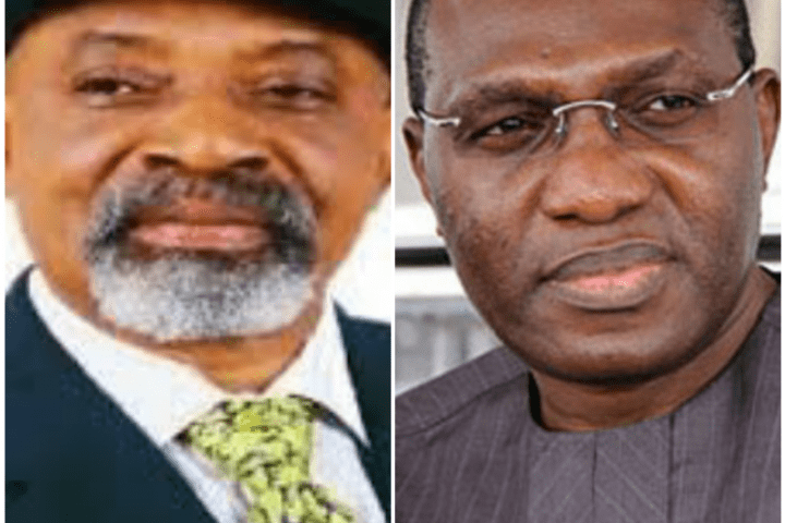 Dr Chris Ngige and Sen. Andy Uba