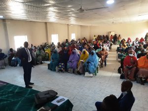Women participants during the lecture