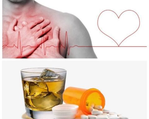 Alcohol and drug intake side effect
