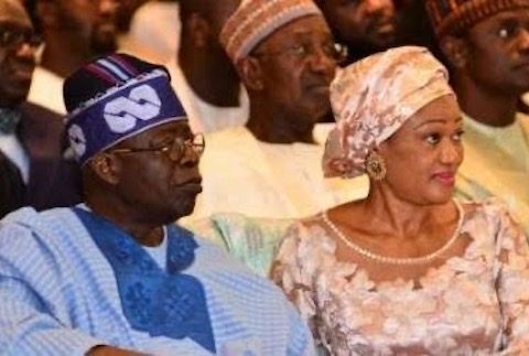 Tinubu and wife