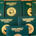 Nigerian passport booklet