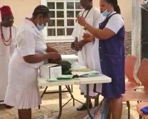COVID 19 Vaccination at Ojoto