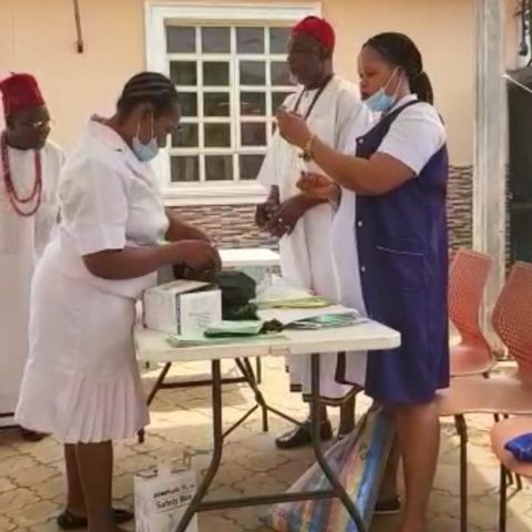 COVID 19 Vaccination at Ojoto