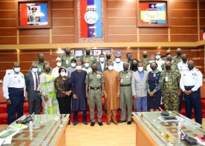 Officers of NPHCDA and Armed Forces personnel