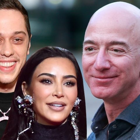 Kim Kardashian, Boyfriend Visit Jeff Bezos