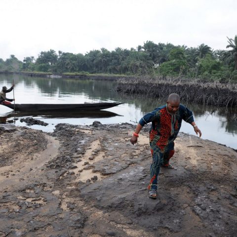 Land water bodies ruined by oil spillage