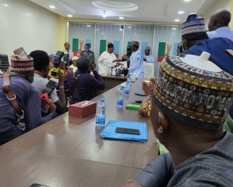 APC: Buni Hands Over Power To Adamu at NWC Meeting