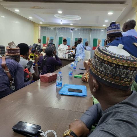 APC: Buni Hands Over Power To Adamu at NWC Meeting
