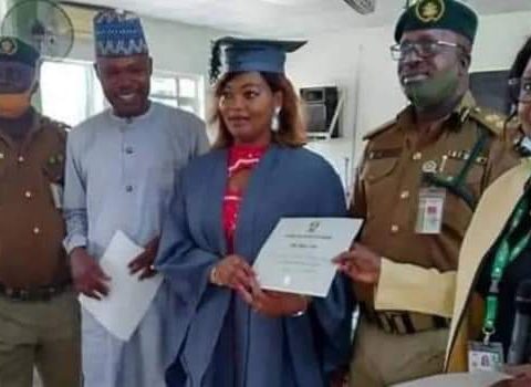 Female Inmate, Okike Chinyere Emerges NOUN's Best Graduating Student