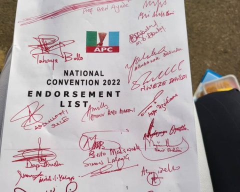 See APC's Full 'Unity List' Of National Officers After Feverish Convention