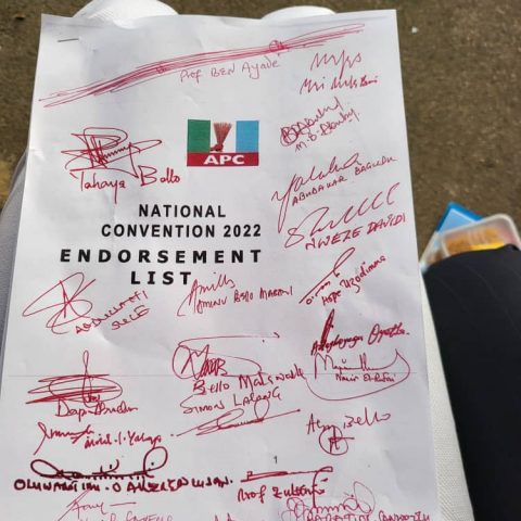 See APC's Full 'Unity List' Of National Officers After Feverish Convention