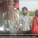 Heroic! How Woman Saved Over 100 Train Passengers With Her Red Sari