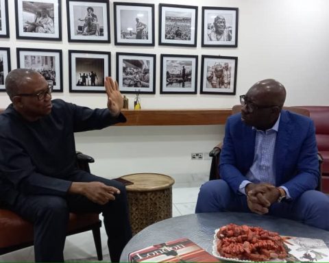 2023 Presidency: Obi Visits Governor Obaseki, Seeks Support