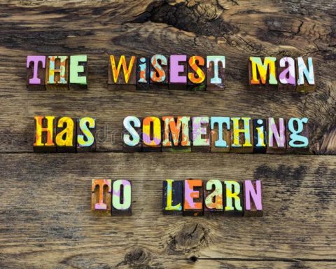 Learn from the wise
