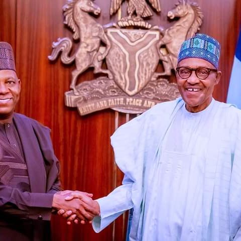 Buhari Commends Shettima's Consistency In Party Affairs, Wishes Him, Tinubu Victory In 2023