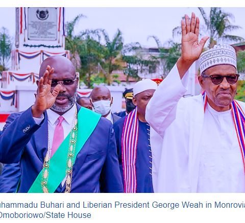“We Are Working Towards Credible Elections” – Buhari To Liberia’s George Weah