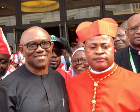 Nigerian Contingents Okpaleke swearing in As cardinal