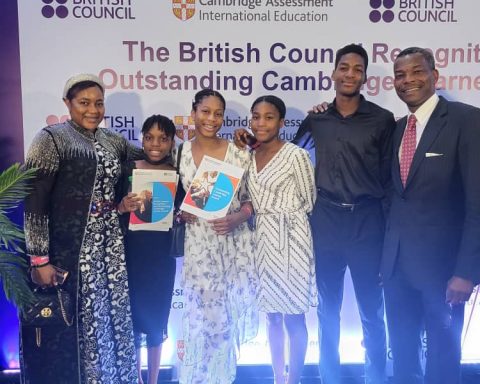 Nze Duru's Daughter Wins 'Top In Nigeria' Cambridge Learner Technology Award