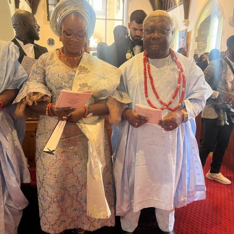 Senator Iyiola Omisore's Daughter Lade Weds Folarin Odunubi In UK