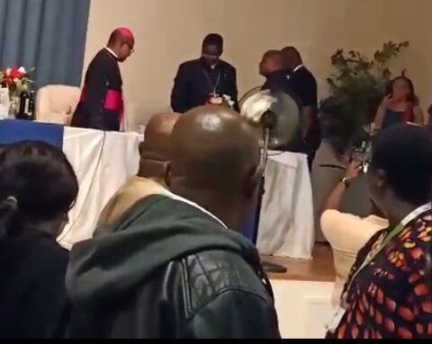 Nigerian Contingent In Rome Glamours Cardinal Peter Okpaleke's Installation