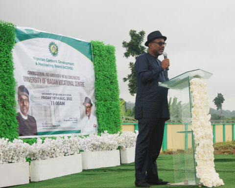 NCDMB Donates Vocational Centre To University Of Ibadan, ​Harps On Technical Education