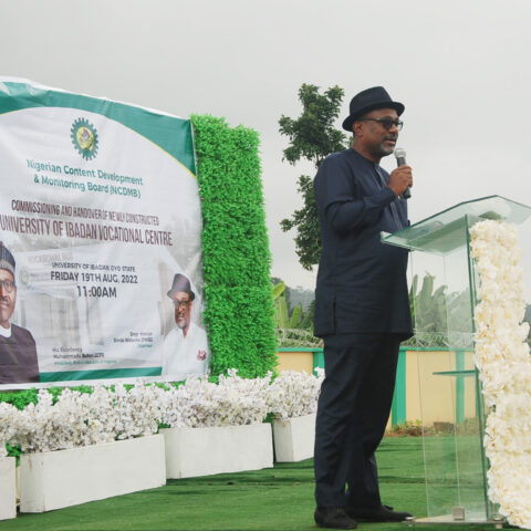 NCDMB Donates Vocational Centre To University Of Ibadan, ​Harps On Technical Education