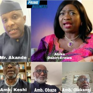 PBA Colloquium: Akande, Abike Dabiri-Erewa, Diplomats Pay Tributes Late Nigerian Diplomat, Otobo