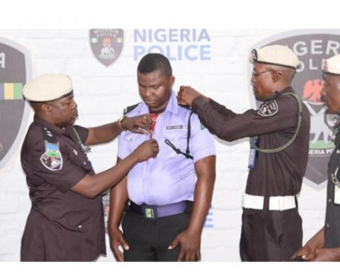 Police Force De-kits, Dismisses Officer Filmed Beating A Man With Machete