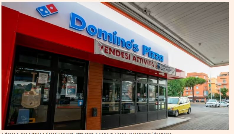 ICYMI: Domino's Pizza Pulls Out Of Italy After Failing To Get Customers