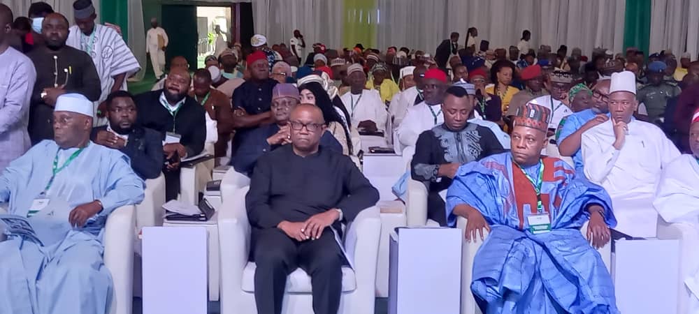 Candidates Sign Peace Pact For 2023 As Tinubu Absent