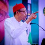 Imo State Governor, Hope Uzodinma on Tuesday organised a bouquet in honour of President Muhammadu Buhari who visited the state to commission some projects.