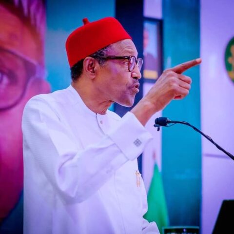 Imo State Governor, Hope Uzodinma on Tuesday organised a bouquet in honour of President Muhammadu Buhari who visited the state to commission some projects.