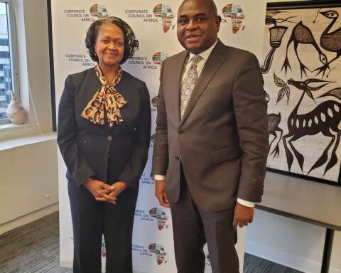 Moghalu Meets Lizer U.S. Corporate Council On Africa President