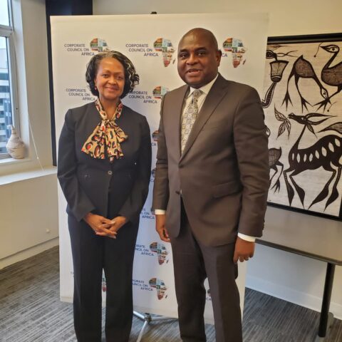 Moghalu Meets Lizer U.S. Corporate Council On Africa President