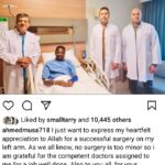 Ahmed Musa Undergoes Successful Arm Surgery