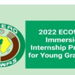 ECOWAS Announces 2022 Internship Job Vacancies For Young Graduates