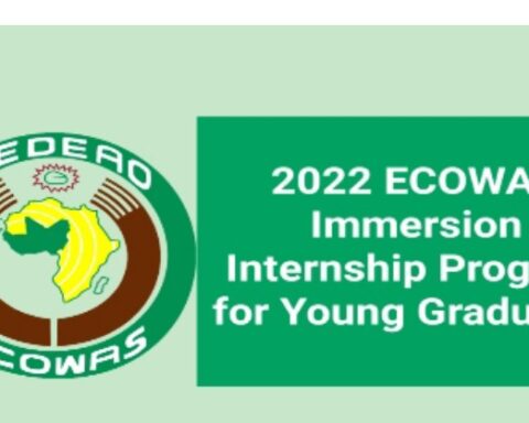 ECOWAS Announces 2022 Internship Job Vacancies For Young Graduates
