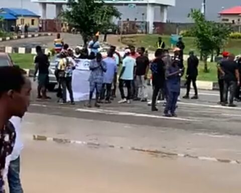 How NANS Monday Protests Grounded Traffic, Affected Flights In Lagos