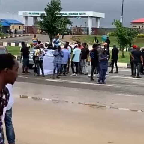 How NANS Monday Protests Grounded Traffic, Affected Flights In Lagos